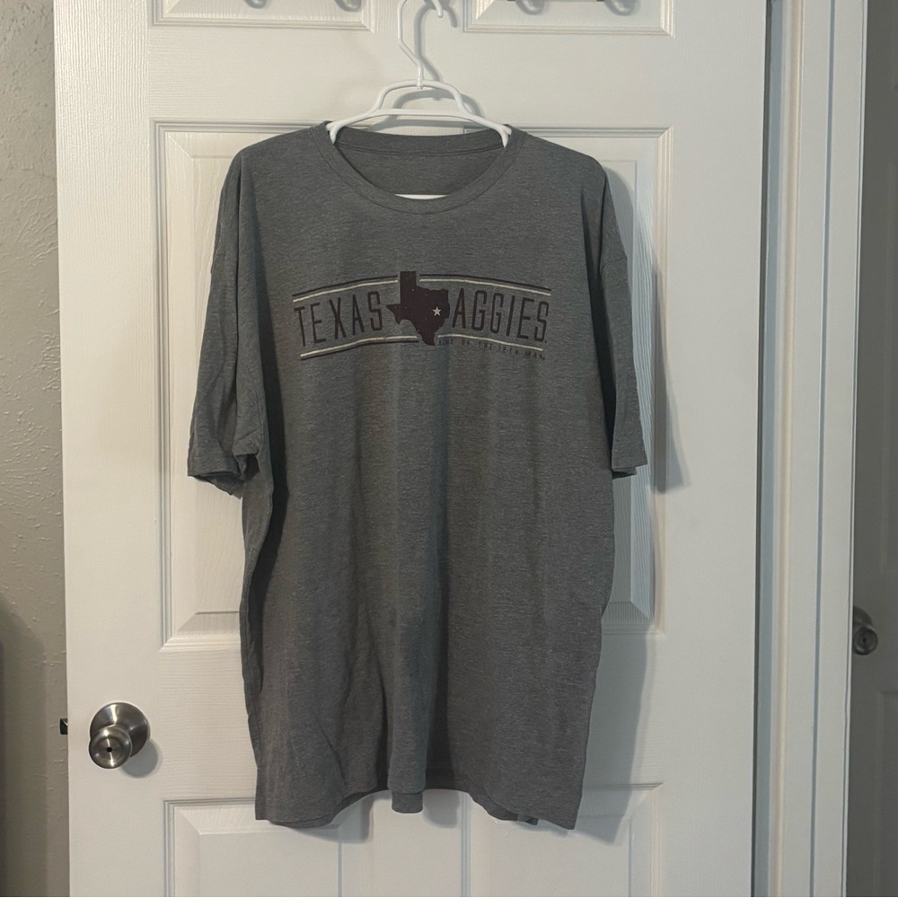 Texas Aggies Grey Graphic T-Shirt